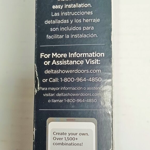 Delta Bath New Delta Everly Bronze2 Handles For Sliding Bathtub Or